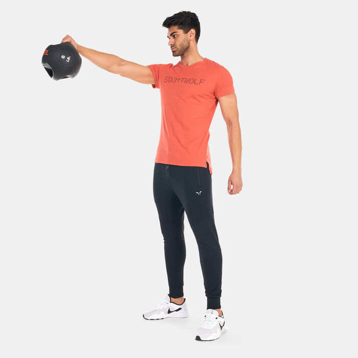 SQUATWOLF Men's Logo Training T-Shirt Orange image number 2