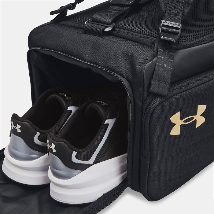 Under Armour Contain Duo Backpack Duffle Bag Black Under Armour Contain Duo Backpack Duffle Bag Black image number 4
