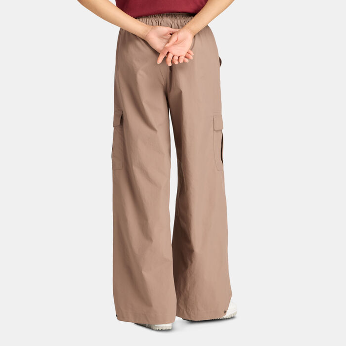 New Balance Women's Woven Cargo Pants Brown New Balance Women's Woven Cargo Pants Brown image number 1