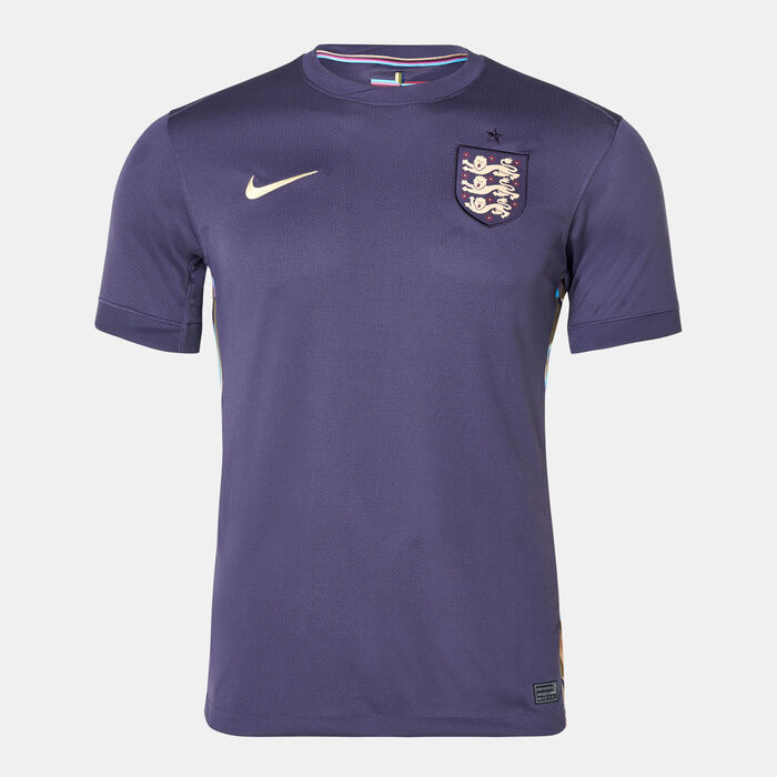 Nike Men's England Stadium Dri-FIT Replica Away Football Jersey - 2024 Grey image number 3