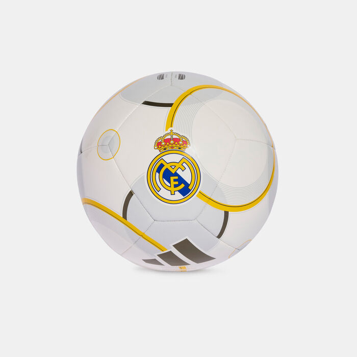 adidas Real Madrid Home Club Football White adidas Real Madrid Home Club Football White image number 1