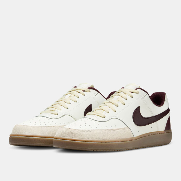 Nike Men's Court Vision Low Shoes Ivory Nike Men's Court Vision Low Shoes Ivory image number 1