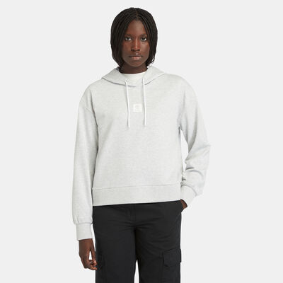 Timberland Women's Stack Logo Hoodie Grey