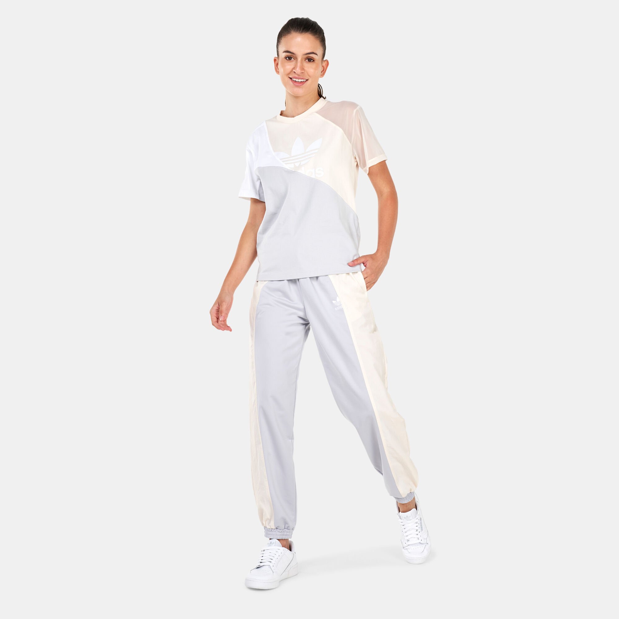 Adidas split ankle cheap track pant