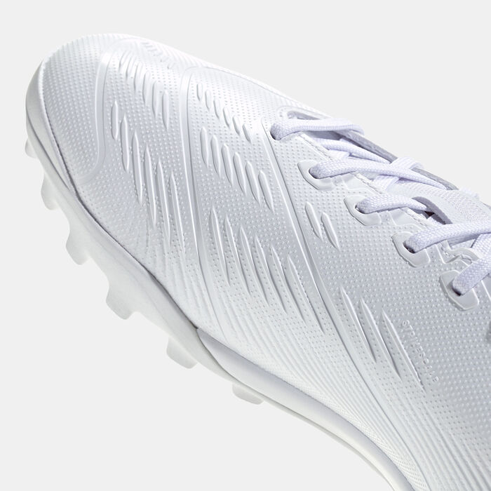 adidas Men's Predator League Turf Ground Football Shoes White image number 5