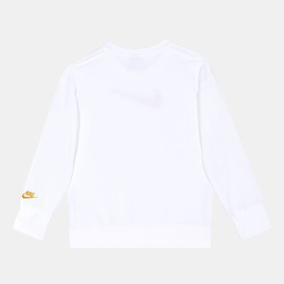 Nike Kids' Sportswear French Terry Sweatshirt White