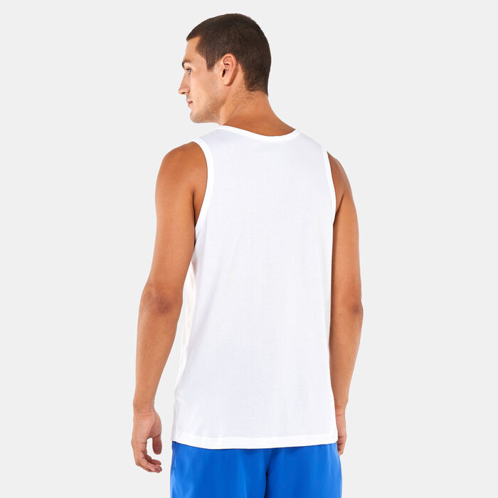 Nike Men's Dri-FIT Graphic Training Tank Top White image number 1