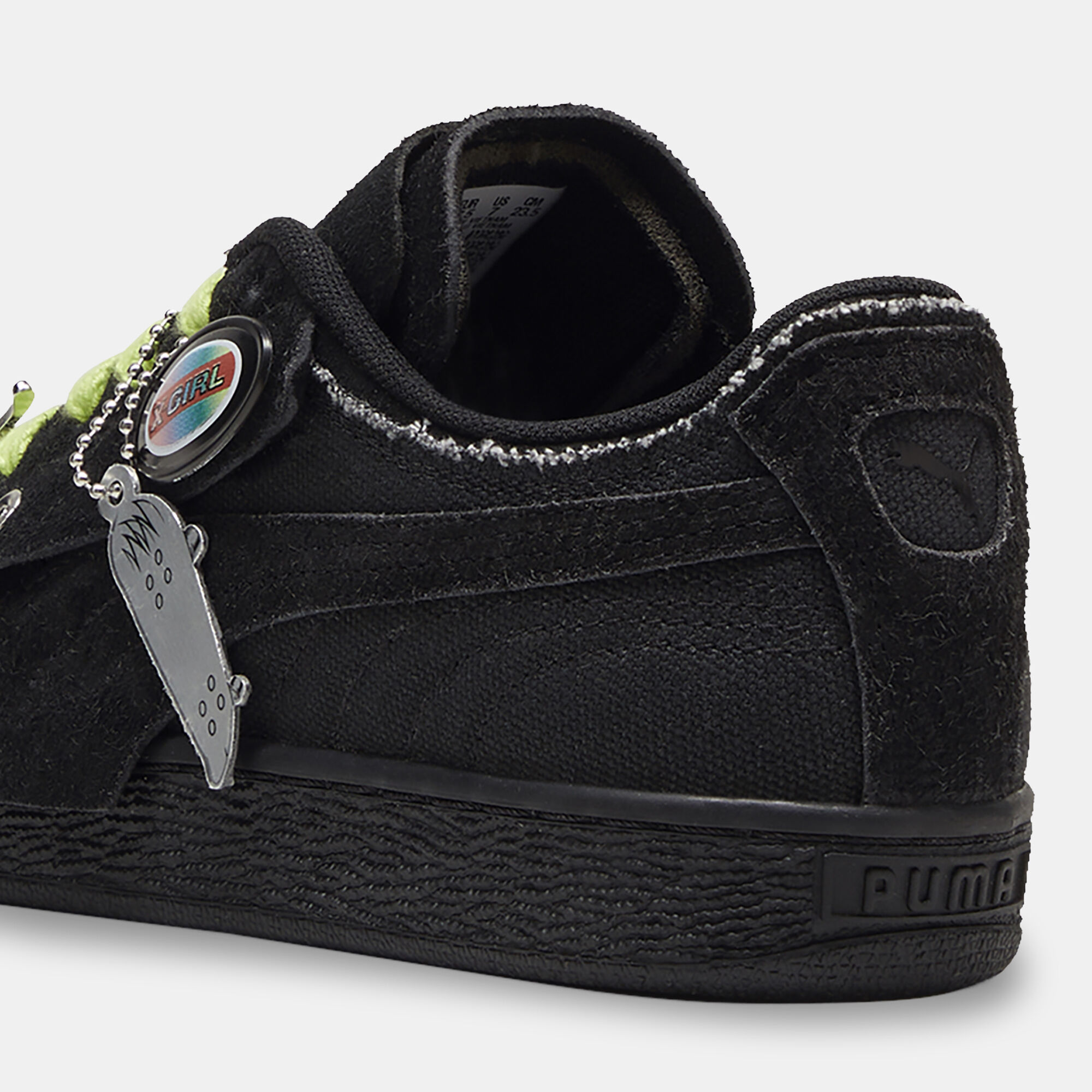 Women s x X GIRL Suede Shoes Black PUMA in KSA SSS