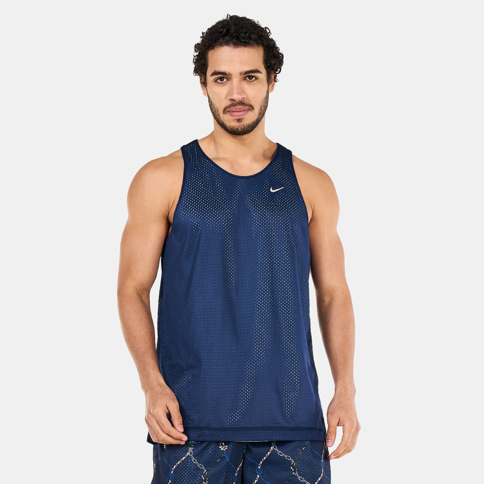 Buy Nike Men s Dri FIT Standard Issue Reversible Basketball Jersey