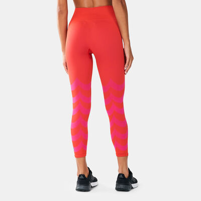 adidas Women’s Marimekko Aeroknit 7/8 Leggings Pink adidas Women’s Marimekko Aeroknit 7/8 Leggings Pink