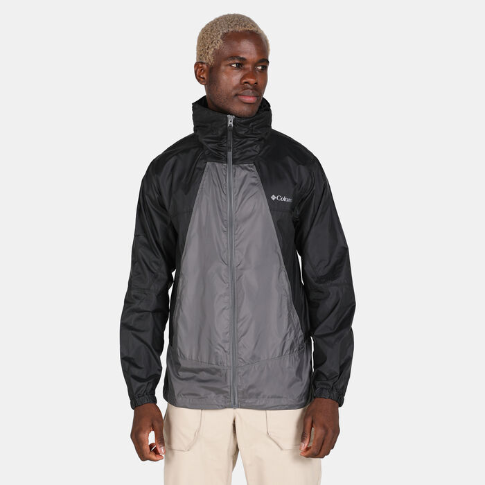 Columbia Men's Point Park™ Windbreaker Jacket Grey Columbia Men's Point Park™ Windbreaker Jacket Grey image number 0