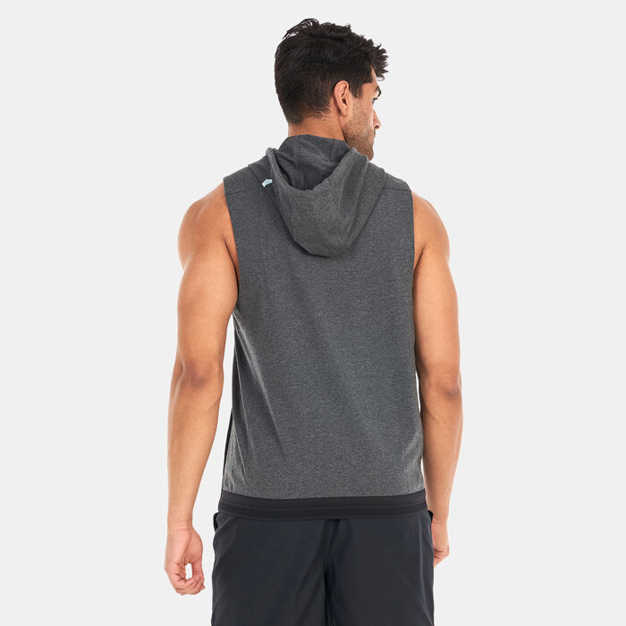 SQUATWOLF Men's Code Hooded Tank Black SQUATWOLF Men's Code Hooded Tank Black image number 1