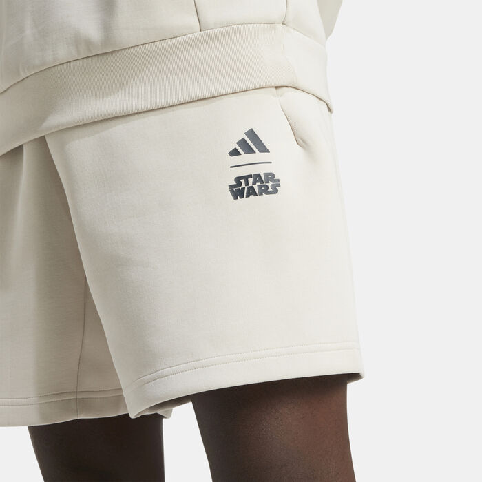adidas Men's Star Wars The Mandalorian Shorts Brown image number 3