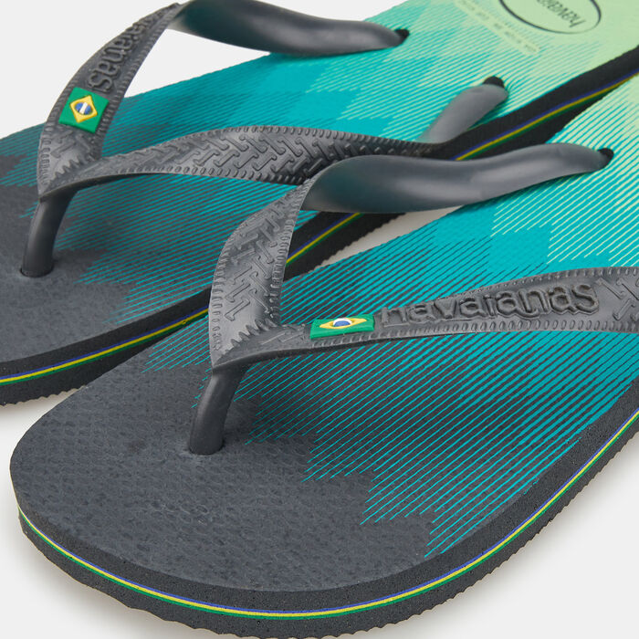 Havaianas Brasil Fresh Flip Flops White image number 2