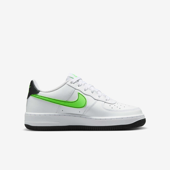 Nike Kids' Air Force 1 Shoes White image number 2