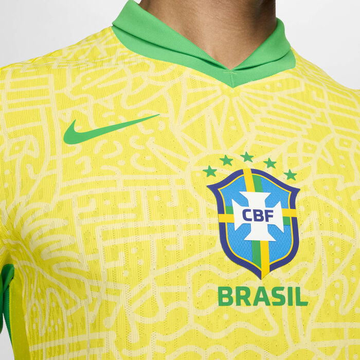 Nike Men's Brazil 2024 Match Home Dri-FIT ADV Football Authentic Shirt yellow Nike Men's Brazil 2024 Match Home Dri-FIT ADV Football Authentic Shirt yellow image number 3
