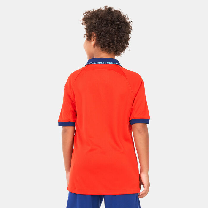 Nike Kids’ England Dri-FIT Stadium Away Jersey - 2022 Red Nike Kids’ England Dri-FIT Stadium Away Jersey - 2022 Red image number 1