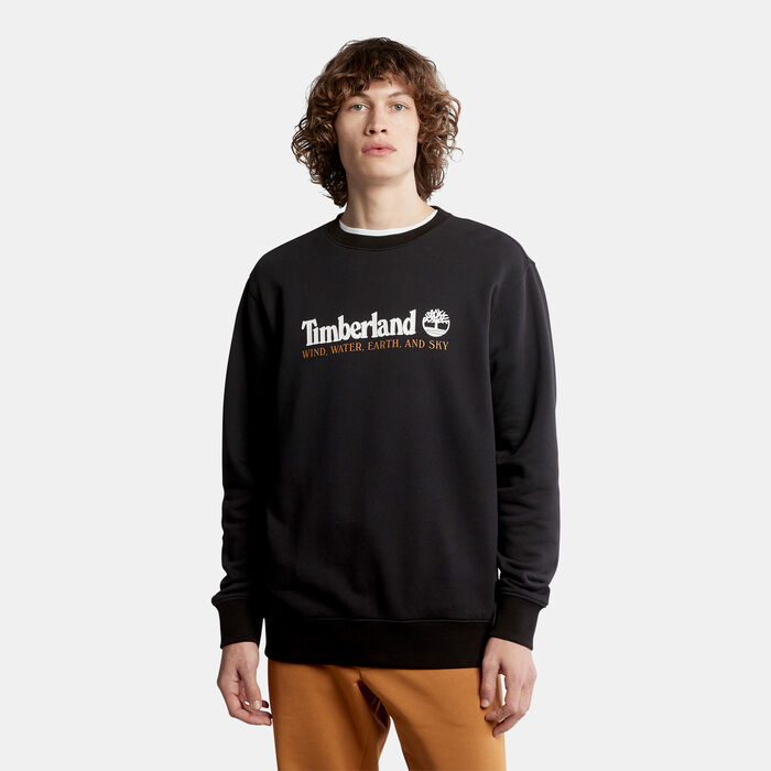 Timberland Men's Wind, Water, Earth, and Sky™ Sweatshirt Black Timberland Men's Wind, Water, Earth, and Sky™ Sweatshirt Black image number 0
