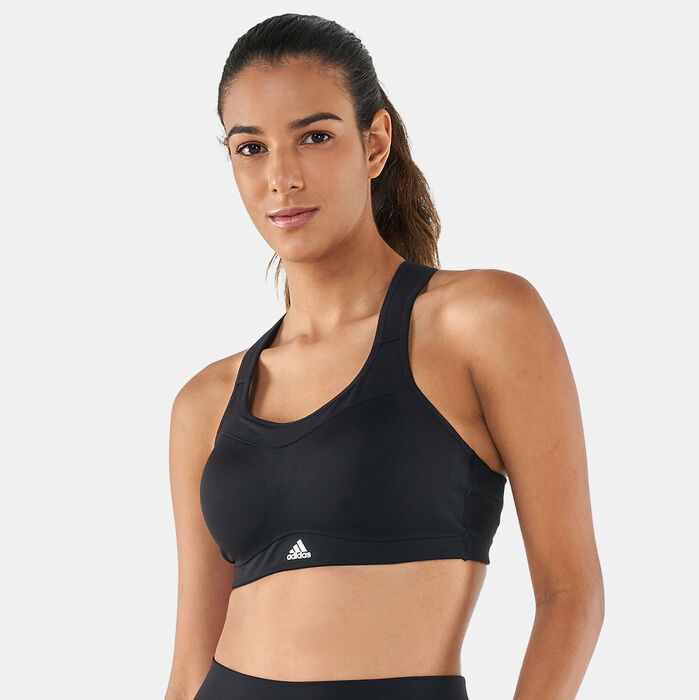 adidas Women's TLRD Impact High-Support Training Sports Bra Black image number 0