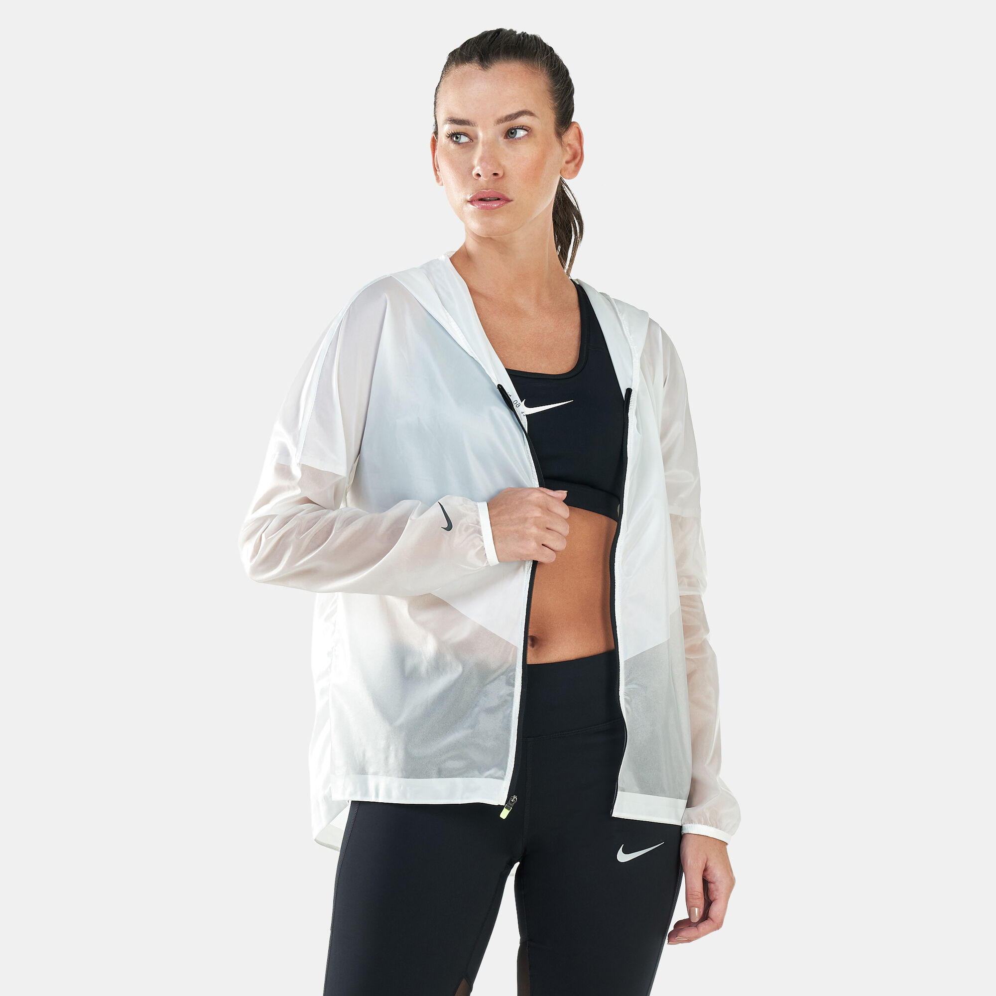 Buy Nike Women s Tech Pack Hooded Running Jacket White in KSA SSS