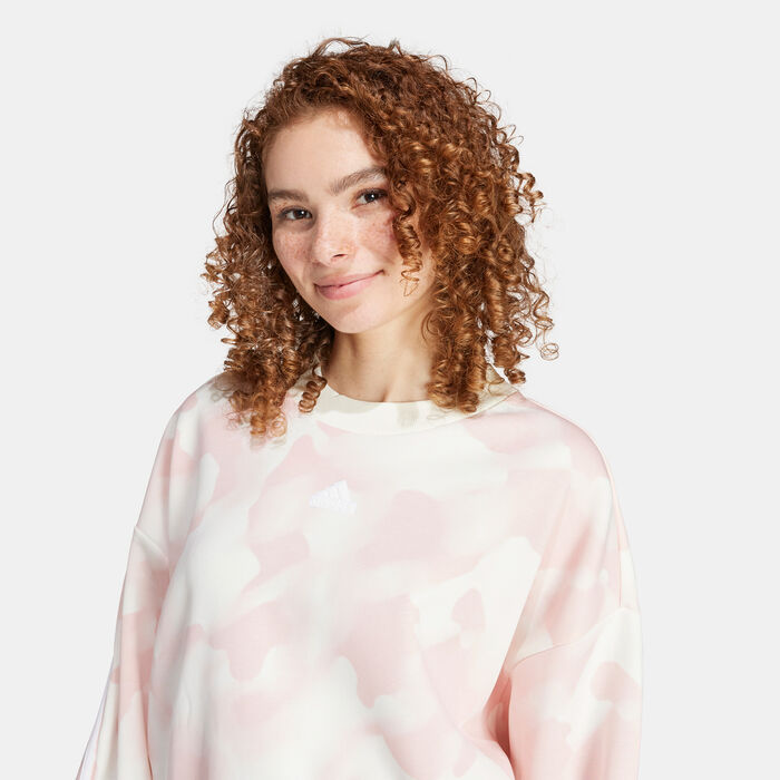 adidas Women's Future Icons 3-Stripes Sweatshirt Multi-Color image number 2