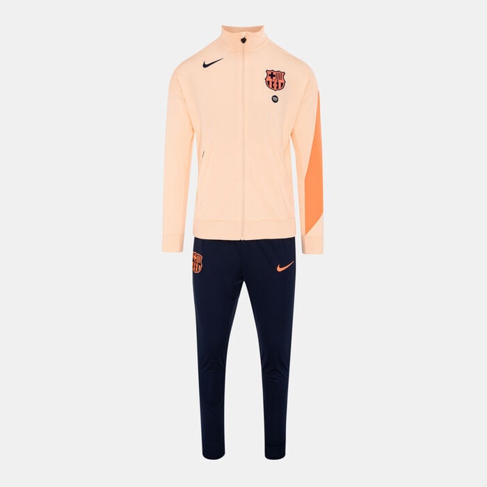 Nike Men's FC Barcelona Strike Football Tracksuit Orange Nike Men's FC Barcelona Strike Football Tracksuit Orange image number 0