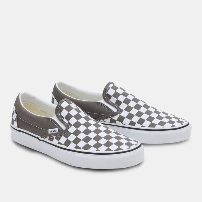 Vans Classic Checkerboard Unisex Slip-On Shoes Multi-Color Vans Classic Checkerboard Unisex Slip-On Shoes Multi-Color image number 1