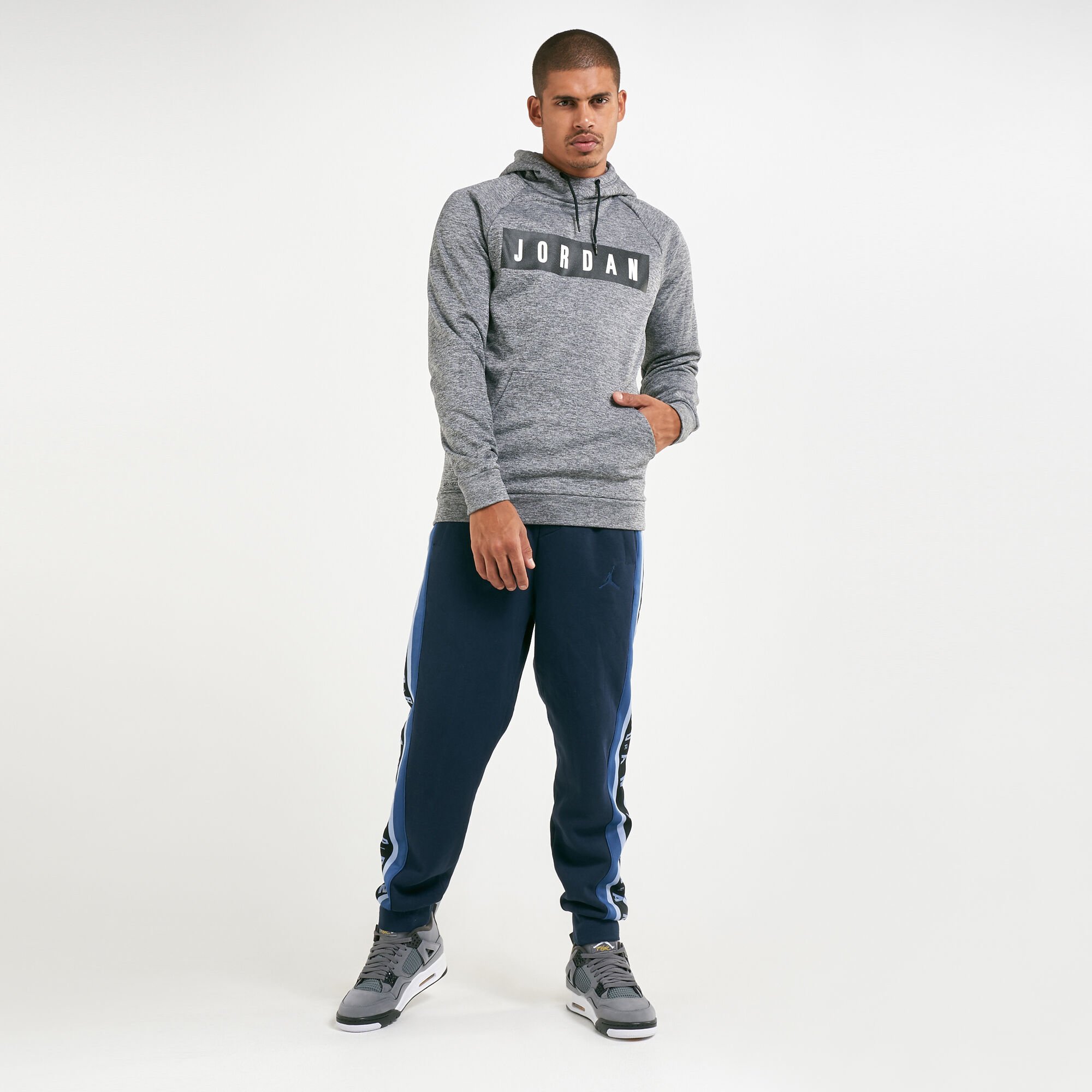 Men s 23 Alpha Therma Fleece Pullover Hoodie