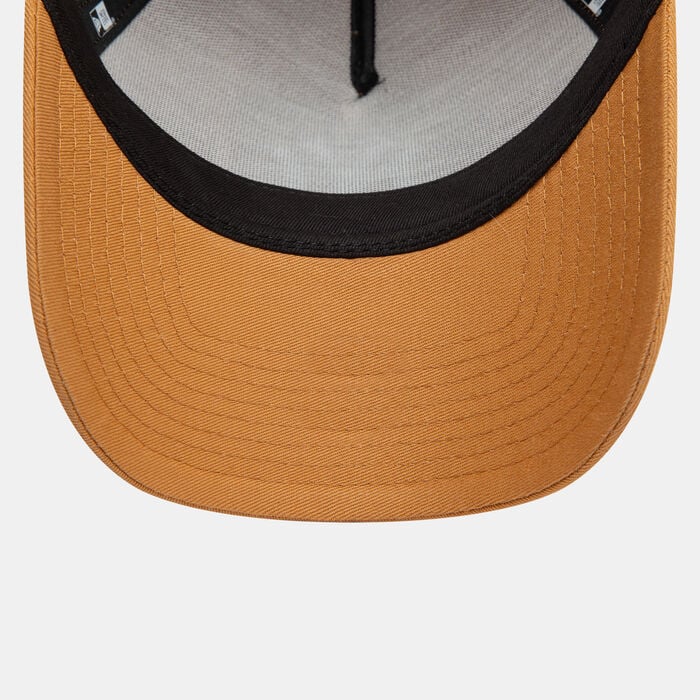 New Era Men's MLB New York Yankees League Essential 9FORTY Trucker Cap Beige New Era Men's MLB New York Yankees League Essential 9FORTY Trucker Cap Beige image number 4