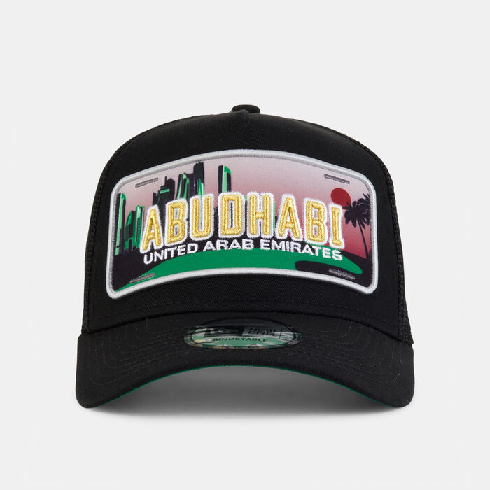 New Era Men's NBA Abu Dhabi Games 2024 License Plate Trucker Cap Black New Era Men's NBA Abu Dhabi Games 2024 License Plate Trucker Cap Black image number 0
