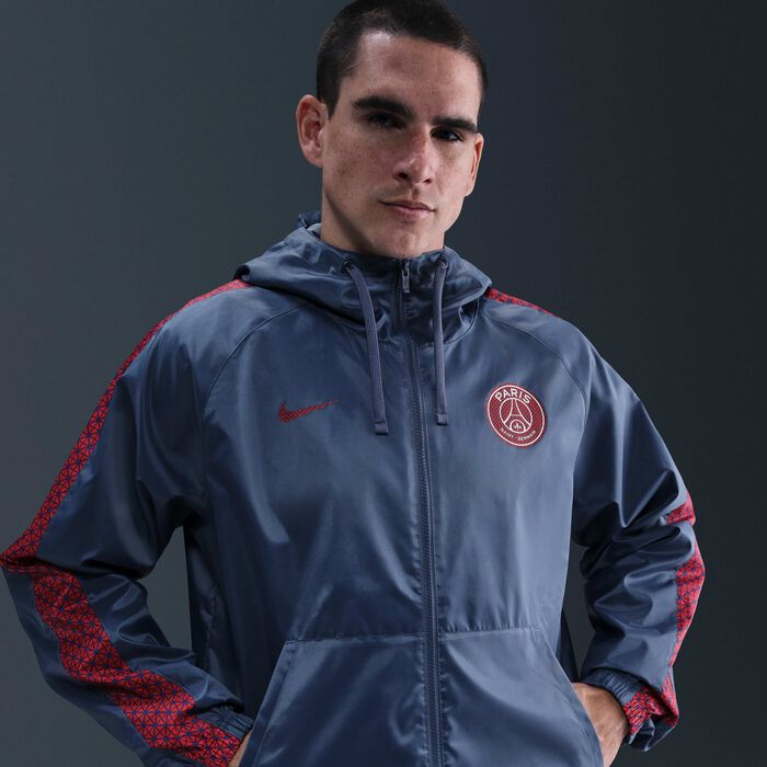 Nike Men's Paris Saint-Germain Football Tracksuit Blue Nike Men's Paris Saint-Germain Football Tracksuit Blue image number 1