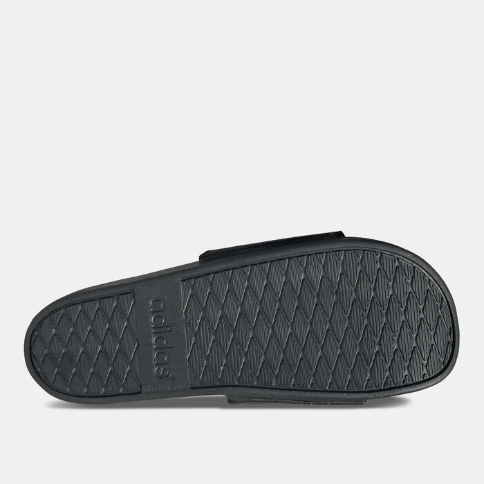 adidas Adilette Comfort Slides Grey adidas Adilette Comfort Slides Grey image number 3