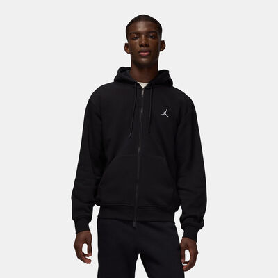 Jordan Men's Brooklyn Fleece Full-Zip Hoodie Black Jordan Men's Brooklyn Fleece Full-Zip Hoodie Black