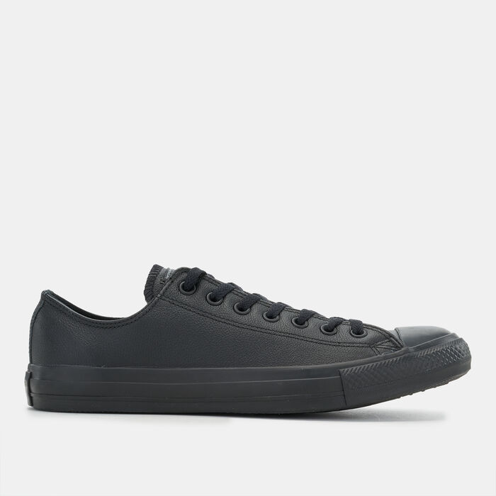 Converse Chuck Taylor All Star Leather Unisex Shoe Black Converse Chuck Taylor All Star Leather Unisex Shoe Black image number 0