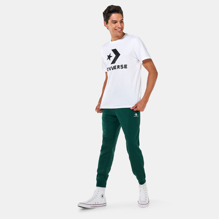 Converse Star Chevron Logo T-Shirt White Converse Star Chevron Logo T-Shirt White image number 2