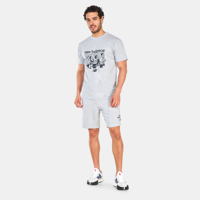 New Balance Men's Athletics Remastered Graphic T-Shirt Grey New Balance Men's Athletics Remastered Graphic T-Shirt Grey image number 2