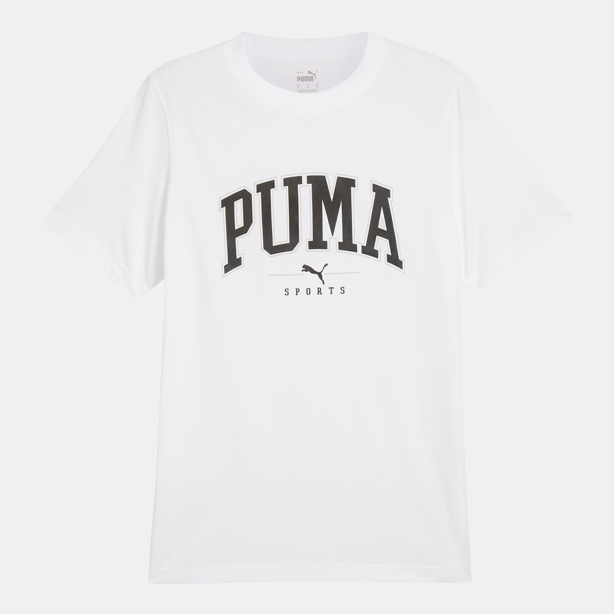 Shop PUMA Men's Squad Graphic T-Shirt White Online in KSA -SSS