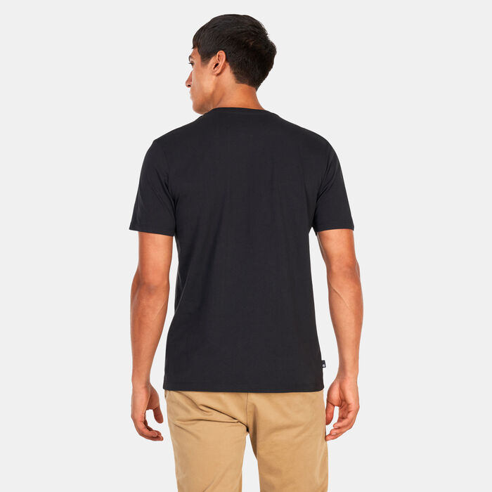 Timberland Men's Linear Logo Seasonal Camo T-Shirt Black Timberland Men's Linear Logo Seasonal Camo T-Shirt Black image number 1