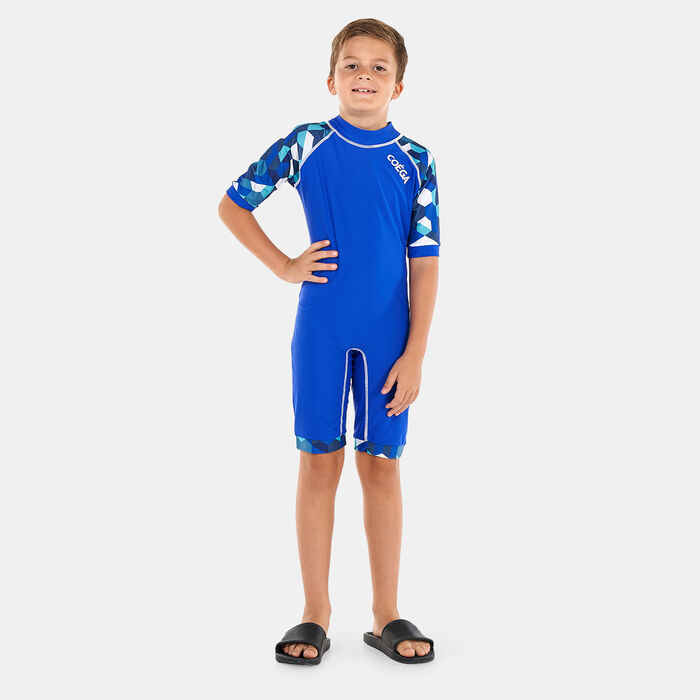 COEGA Kids' One Piece Swimsuit Blue COEGA Kids' One Piece Swimsuit Blue image number 0