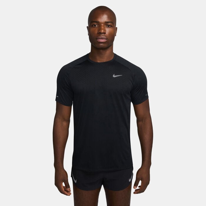 Nike Men's Stride Dri-FIT ADV Running Top Black Nike Men's Stride Dri-FIT ADV Running Top Black image number 0
