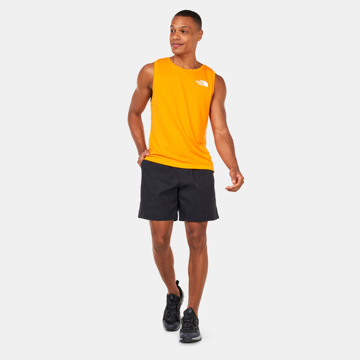 The North Face Men's Mountain Athletics Tank Top Orange image number 2