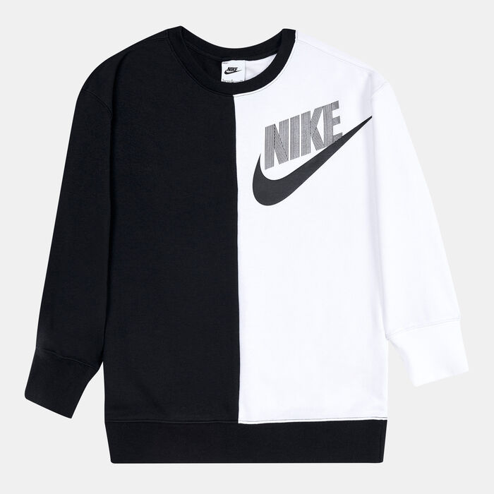 Nike Kids' Sportswear DNC Crew Sweatshirt Black Nike Kids' Sportswear DNC Crew Sweatshirt Black image number 0