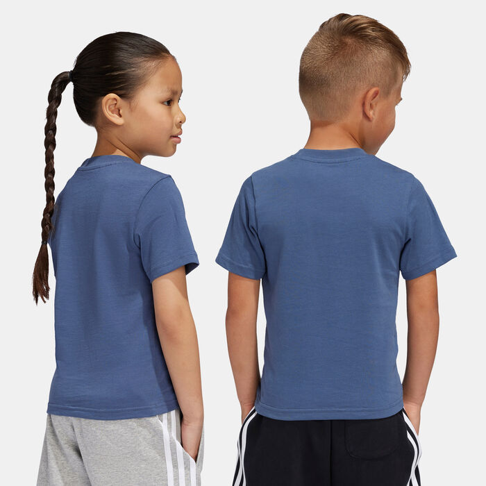 adidas Kids' Doodle Graphic T-Shirt (Older Kids) Grey adidas Kids' Doodle Graphic T-Shirt (Older Kids) Grey image number 1