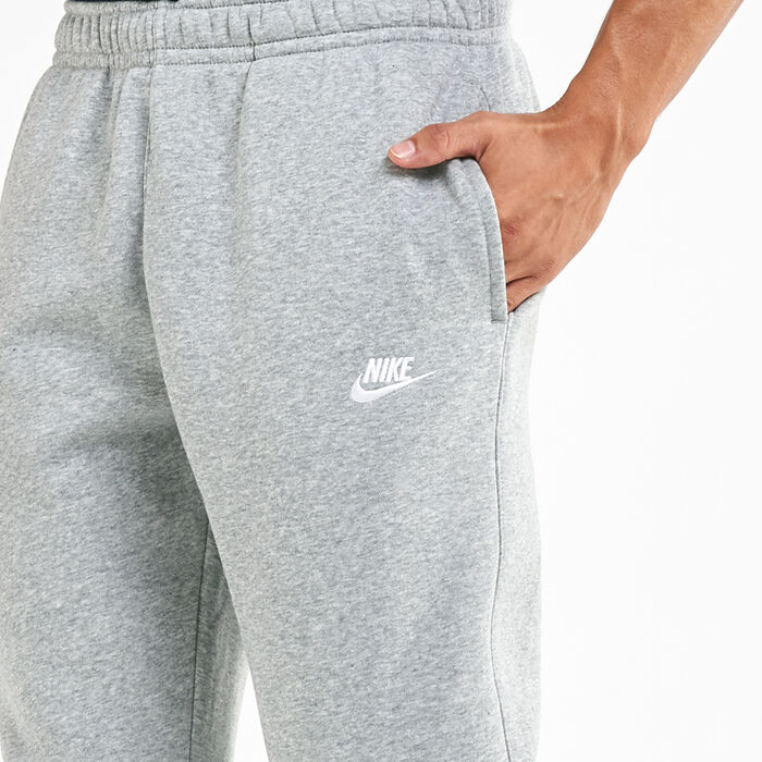 Nike Men's Sportswear Club Fleece Joggers Grey Nike Men's Sportswear Club Fleece Joggers Grey image number 3