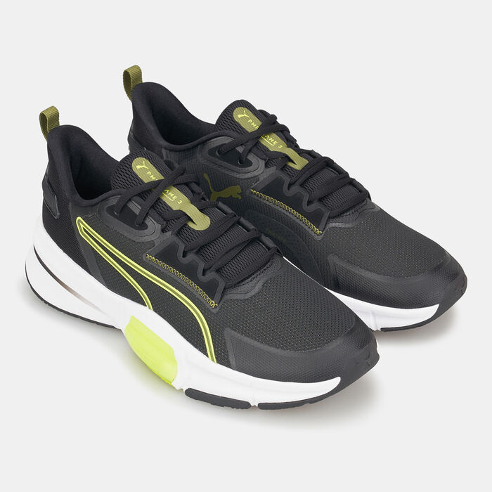 PUMA Men's PWRFrame TR 3 Training Shoes Black PUMA Men's PWRFrame TR 3 Training Shoes Black image number 2