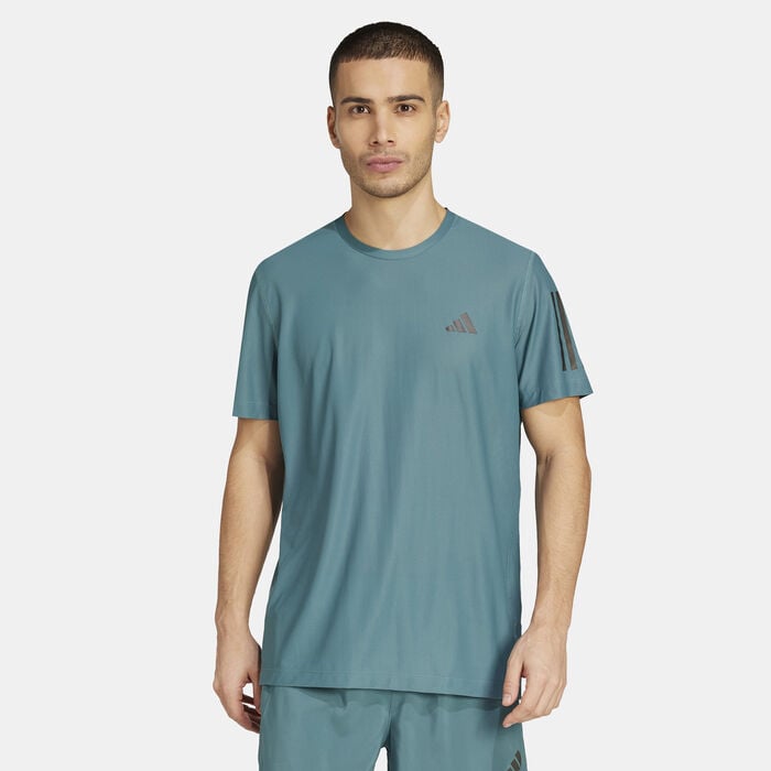 adidas Men's Own the Run T-Shirt Green adidas Men's Own the Run T-Shirt Green image number 0
