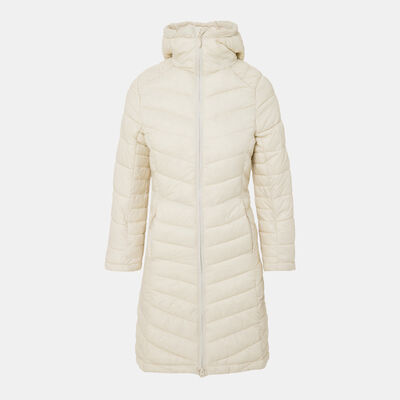 Sun and Sand Sports Women's Puffer Jacket Beige