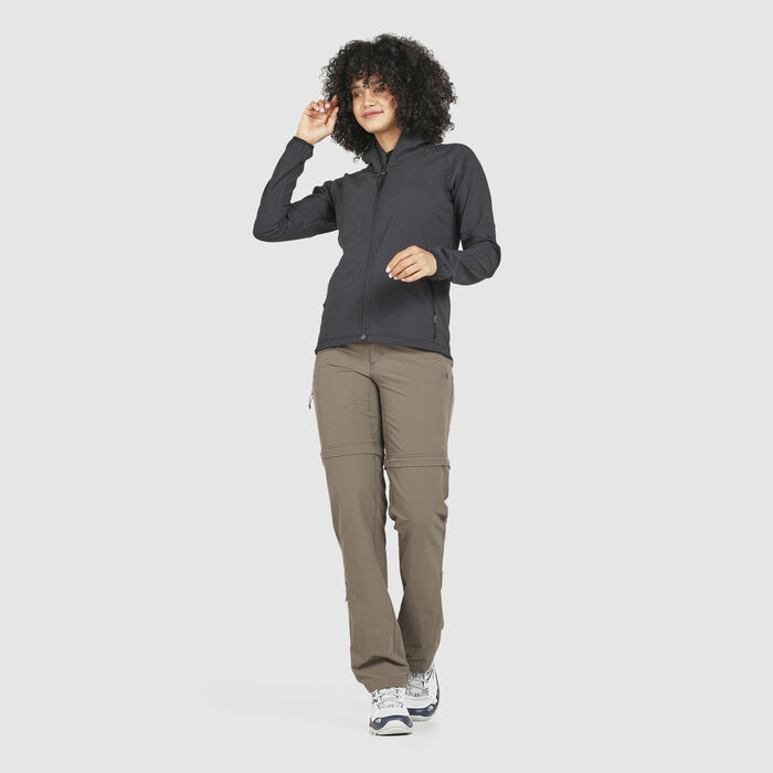 The North Face Women's Exploration Convertible Pants Brown The North Face Women's Exploration Convertible Pants Brown image number 2