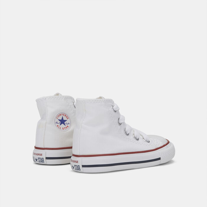 Converse Kids’ Chuck Taylor All Star High-Top Unisex Shoe (Younger Kids) White image number 2