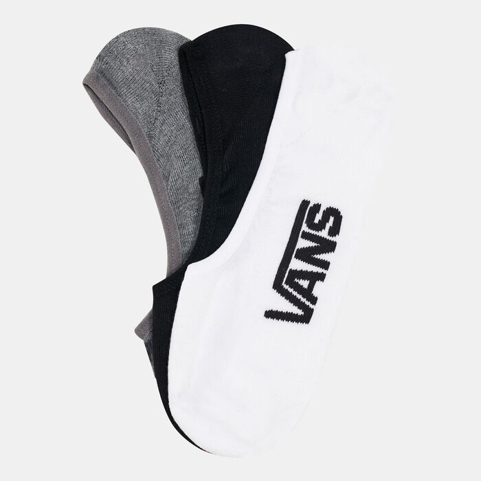 Vans Men's Classic No-Show Socks (3 Pack) Black Vans Men's Classic No-Show Socks (3 Pack) Black image number 0